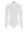 Бяло дамско боди-риза Lonela-2 снимка