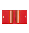 Мъжки червен кожен портфейл Duane-2 снимка