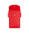 Червена дамска чанта за телефон Alicante-4 снимка