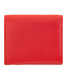 Червен дамски портфейл от естествена кожа Malaga-1 снимка