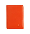 Оранжев мъжки портфейл от напа Turku-0 снимка