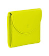 Дамски кожен портфейл в цвят лайм Malaita с RFID защита -2 снимка