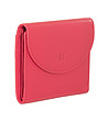 Дамски кожен портфейл в цвят малина Malaita с RFID защита-2 снимка