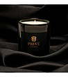 Черна ароматна свещ Rose Pivoine 280 гр-0 снимка