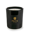 Комплект от 2 ароматни свещи в черно с кутия Muscs Poudres и Delice d'Orient-1 снимка