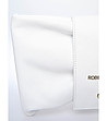 Бяла дамска кожена чанта Karra-2 снимка