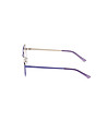 Unisex слънчеви очила в лилаво и златисто-1 снимка