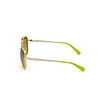 Мъжки слънчеви очила в зелен нюанс-1 снимка