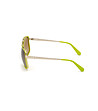 Мъжки зелени слънчеви очила-1 снимка