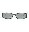 Дамски слънчеви очила в черно и кафяво-1 снимка