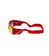 Червени дамски слънчеви очила с еластична лента-2 снимка