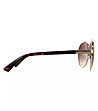 Златисти мъжки слънчеви очила авиатор-3 снимка