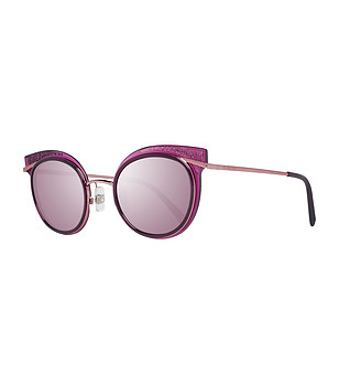 Дамски лилави слънчеви очила снимка