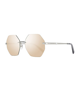 Дамски слънчеви очила глазант със сребристи дръжки снимка