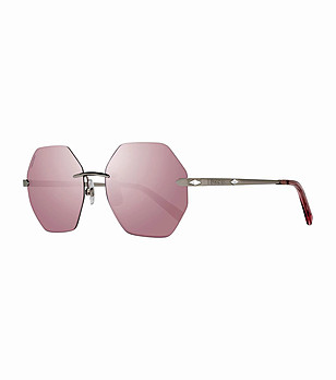 Дамски слънчеви очила глазант с розови лещи снимка