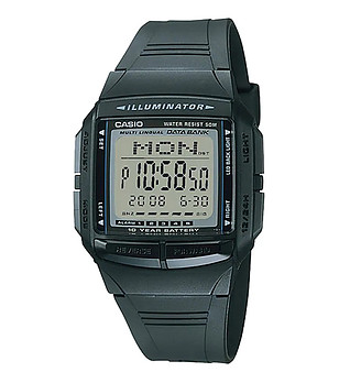 Unisex дигитален часовник в черно снимка