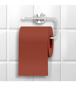 Забавна тоалетна хартия с дизайн шкурка снимка