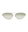Дамски слънчеви очила в златисто-1 снимка