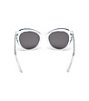 Дамски слънчеви очила с прозрачни рамки-2 снимка