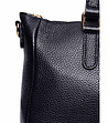 Черна дамска чанта от естествена кожа Trika-2 снимка