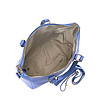 Светлолилава дамска чанта от естествена кожа Trika-3 снимка