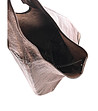 Дамска кожена чанта в бронзов нюанс с металик ефект Dili-3 снимка