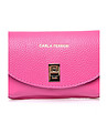 Розова малка чанта от естествена кожа Kimi-2 снимка
