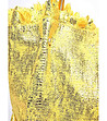 Дамска ефектна чанта в жълто и златисто Karmelia-2 снимка