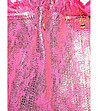 Дамска ефектна чанта в розово и златисто Karmelia-2 снимка