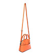 Малка оранжева дамска кожена чанта Jillian-1 снимка