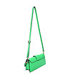 Дамска кожена зелена дамска чанта Bina-1 снимка