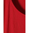 Червена дълга рокля Gardina-4 снимка