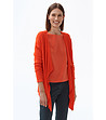 Оранжев дамски пуловер Seti-2 снимка