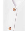 Дамска бяла блуза с копчета Jilini-3 снимка