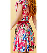 Феерична многоцветна рокля с принт-4 снимка