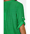 Дамска зелена блуза-2 снимка