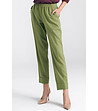 Зелен дамски панталон Trika-2 снимка