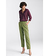 Зелен дамски панталон Trika-3 снимка