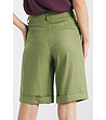 Зелени дамски къси панталони Andrina-1 снимка
