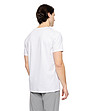 Бяла мъжка памучна тениска-1 снимка