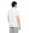 Бяла памучна мъжка тениска-1 снимка