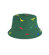 Зелена детска шапка с принт динозаври Dino -0 снимка