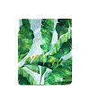 Дамски шал със зелен флорален принт Pleasure garden-1 снимка