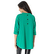Зелена oversize дамска блуза Caren-1 снимка