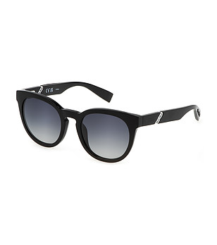 Дамски слънчеви очила с черна рамка снимка