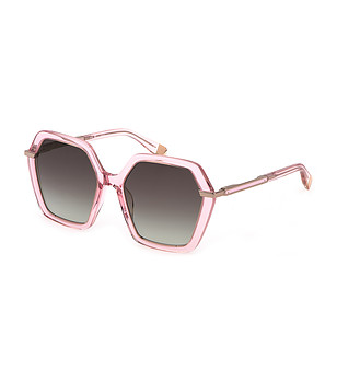 Дамски слънчеви очила с розови рамки снимка