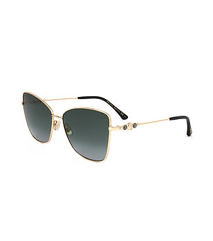 Дамски слънчеви очила със златисти рамки  снимка
