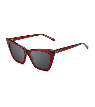 Червени дамски слънчеви очила  снимка