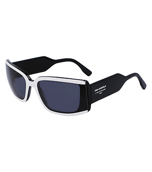 Unisex слънчеви очила в черно и бяло  снимка
