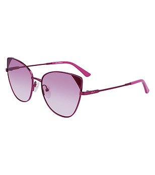 Розови дамски слънчеви очила котешко око снимка